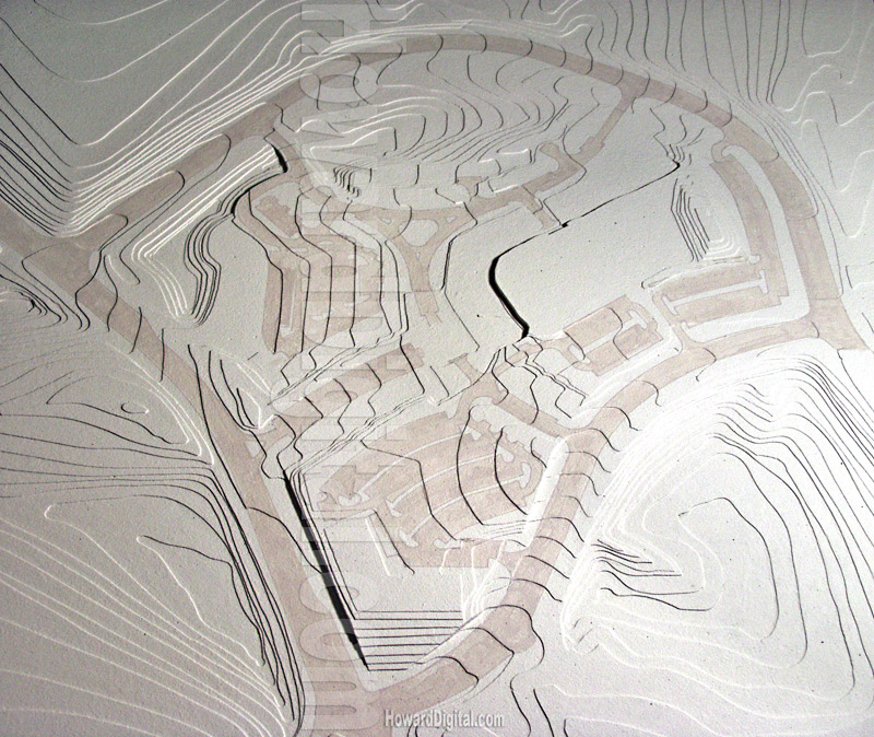 Road Topographic Model - Scott Road Topographic Model - Atlanta, Georgia, GA