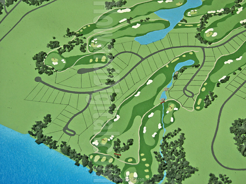 Topography Models - Tennesee National Topography Model - Loudon, Tennessee, TN Model-04