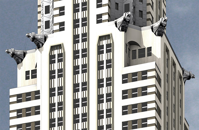 Chrysler Building Architectural Renderings