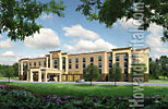 Hampton Inn Digital Rendering