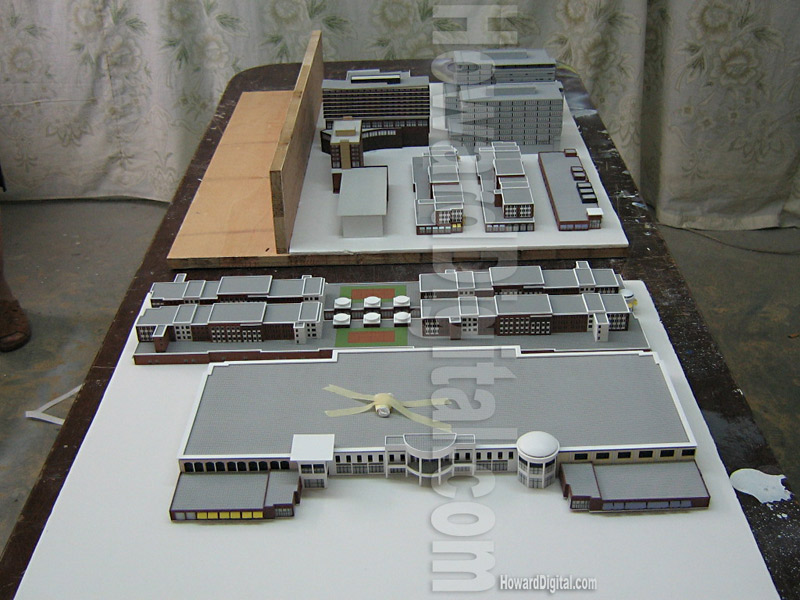 Franklin Mint Layout - Howard Architectural Models Architectural Model