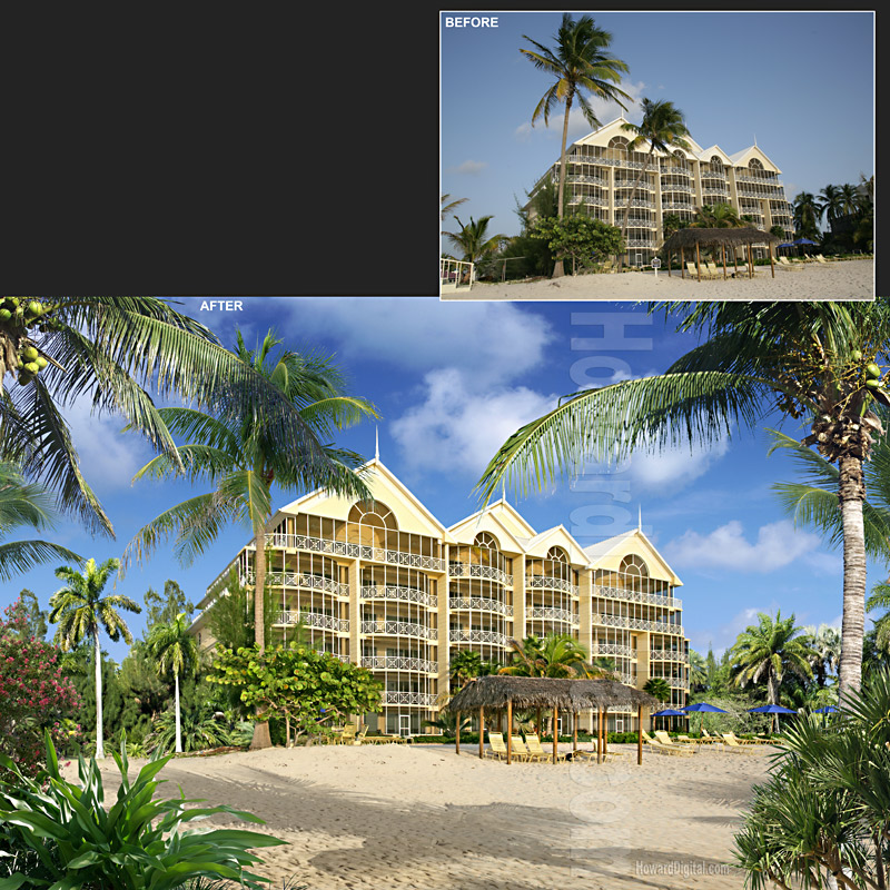 Photo Retouch - Meridian Resort