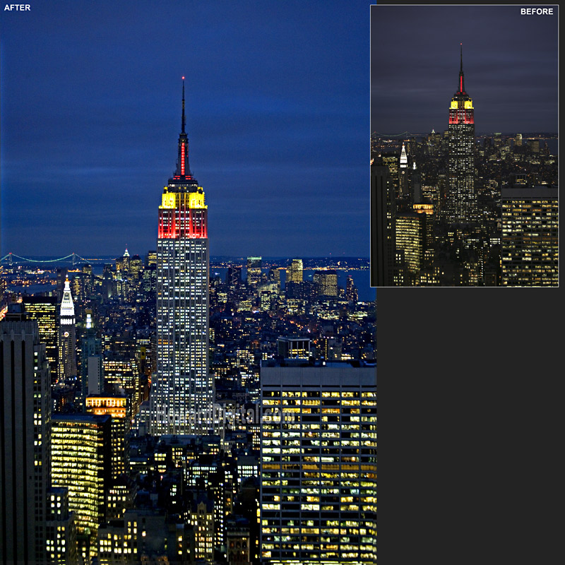 Photo Retouch - Empire State Building